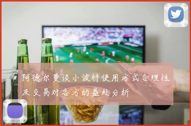 阿德尔曼谈小波特使用方式合理性及交易对各方的益处分析